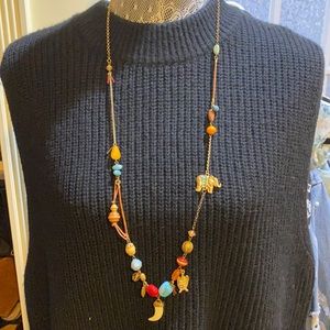 Target boho necklace, 35 inch chain
